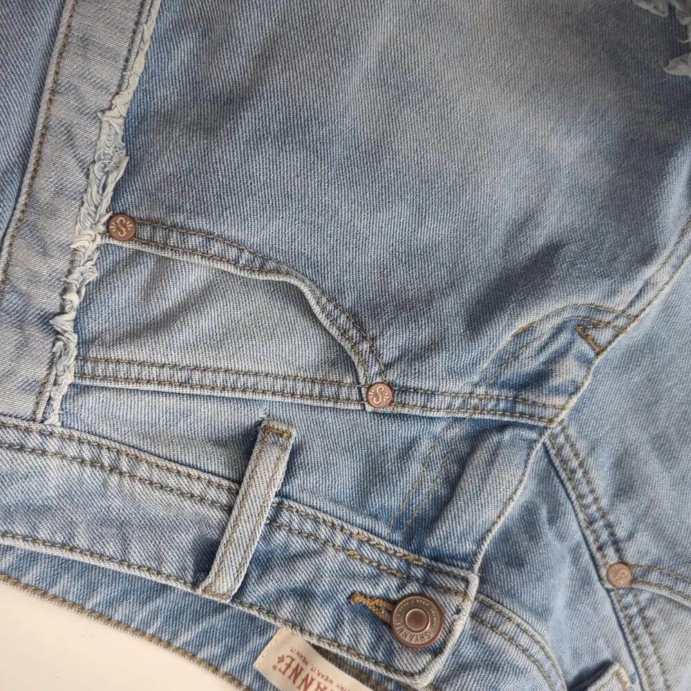 Shyanne Size 29‎ Denim Cut Off Jean Shorts Boho Western Country Cowgirl Festival
